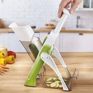 Máy Bào Rau Củ Đa Năng Kèm 4 Lưỡi Dao Cắt