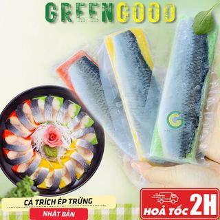 Cá Trích Ép Trứng Nhật Bản 3 Màu Đủ Loại - GreenGood