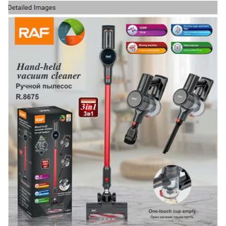 Hút Bụi Không Dây Đa Chức Năng 3 in 1 RAF - Bảo Hành 3 Năm-– Công Suất 120W-Động Cơ Không Chổi Than