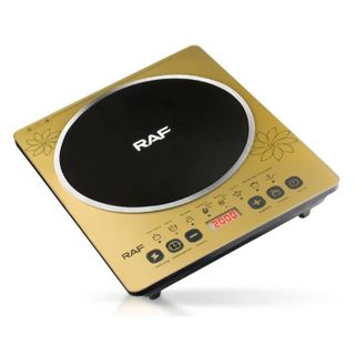 Bếp Điện Từ Nút Bấm Điều Khiển Chống Nước RAF- Bảo Hành 3 Năm – Công Suất 2000W