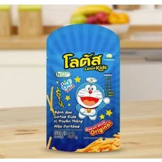 Bánh Que Lotus Kids Vị Truyền Thống Dorkbua 20g - Món Ăn Vặt Ngon, Dinh Dưỡng Cho Bé