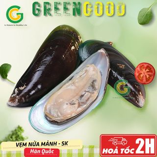 Vẹm Hàn Quốc Nửa Mảnh SK - GreenGood