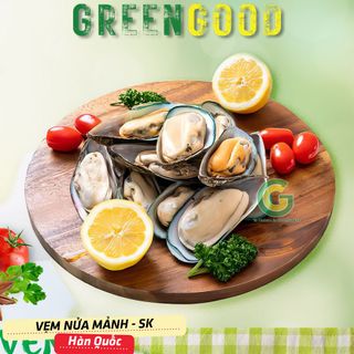 Vẹm Hàn Quốc Nửa Mảnh SK - GreenGood