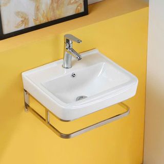 Kệ treo lavabo K16S làm bằng thép không gỉ
