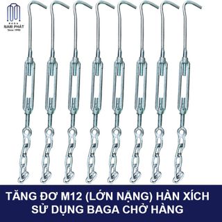 TĂNG ĐƠ M12 HÀN XÍCH SỬ DỤNG BAGA CHỞ HÀNG