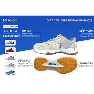 Giày Cầu Lông Promax PR-241023 Giá Sỉ | Bán Sỉ Giày Cầu Lông