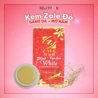Kem Sáng Da Mờ Thâm ZALE Đỏ Nhân Sâm Chính Hãng 1 Hộp 24 Lọ Chăm Sóc Da Skincare Dưỡng Ẩm Da Làm Đẹp Da Vitamin C Nữ Women