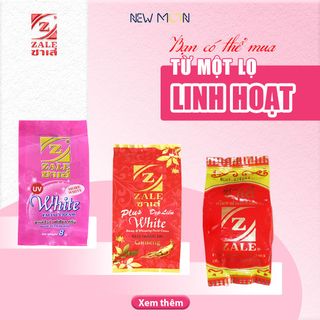 Kem Nén Hỗ Trợ Dưỡng Trắng Da ZALE Hồng Ngọc Trai Thái Lan Chính Hãng 1 Hộp 24 Lọ  Chăm Sóc Da Skincare Làm Đẹp Da Dưỡng Ẩm Da
