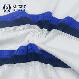 Áo polo nam Aligro vải cá sấu cotton cao cấp, thấm hút mồ hôi, co giãn tốt, thanh lịch sang trọng ALGPOLO88