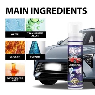 Xịt phản quang bảo vệ biển số ô tô tránh các thiết bị ghi hình