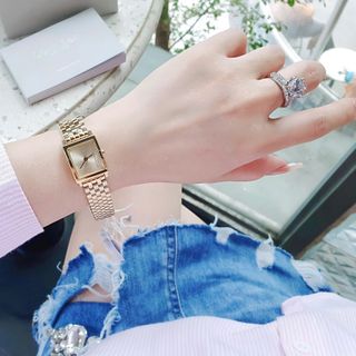 ĐỒNG HỒ NỮ CAO CẤP MỚI NHẤT C K MẶT VUÔNG MINI