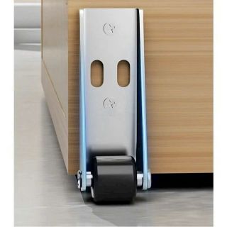 Bánh xe gắn cửa hỗ trợ đóng mở không kẹt cửa giảm lực tác động của cánh cửa vào bản lề