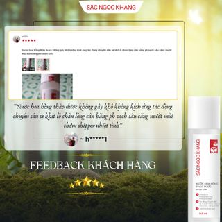 Nước Hoa Hồng Thảo Dược Sắc Ngọc Khang [Chai 145ml]