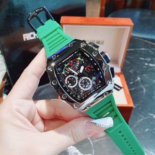 ĐỒNG HỒ NAM TRUNG CẤP RICHA MIL NIỀNG TRƠN FULL KIM