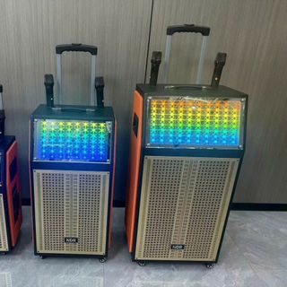 Loa karaoke NDR-115R  (2 míc ko dây)