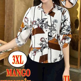 sơ mi lụa manggo