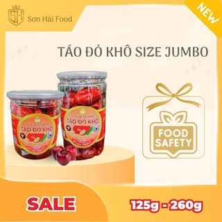 TÁO ĐỎ KHÔ SIZE JUMBO 260g