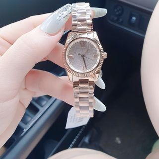 ĐỒNG HỒ NỮ CAO CẤP MỚI NHẤT MKORS MẶT FULL ĐÁ SIZE MINI