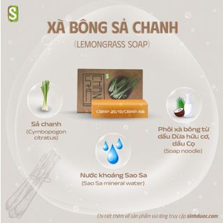 Xà bông sả chanh Sinh Dược 100g