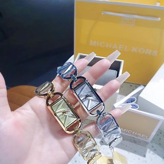 ĐỒNG HỒ NỮ CAO CẤP MỚI NHẤT MKORS 7406 7407 DÂY LẮC LOGO HÃNG