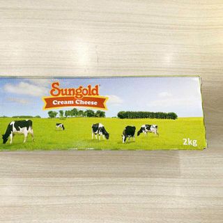 CREAM CHEESE SUNGOLD NGUYÊN KHỐI 2KG XUẤT XỨ ÚC
