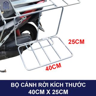 BAGA CHỞ HÀNG ĐỔ XĂNG TIỆN LỢI KHÔNG CẦN THÁO BAGA