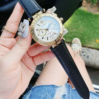 ĐỒNG HỒ NAM TRUNG CẤP VERSA DÂY DA 6 KIM