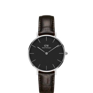 XẢ KHO ĐỒNG HỒ NỮ CAO CẤP DAWE PETITE MẶT ĐEN SIZE 28 MÁY MIYOTA