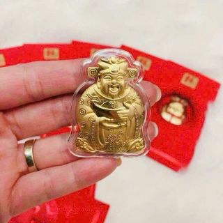 Bao lì xì thần tài mạ vàng