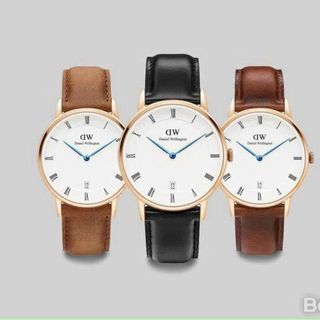 ĐỒNG HỒ NAM NỮ CAO CẤP DAWE DAPPER DÂY DA KÈM TEM KÍCH HOẠT ĐIỆN TỬ
