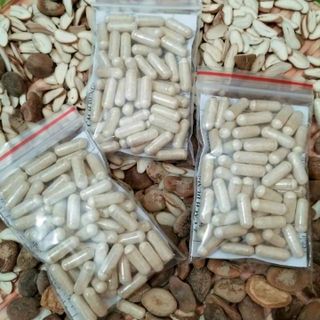 Hạt sang trắng rừng Tây Bắc viên nang hỗ trợ các vấn đề về dạ dày, bao tử như đại tràng,trào ngược dạ dày,ợ hơi,ợ chua,ăn uống khó tiêu,dạ dày khuẩn HP, hang vị - Mã số 1050