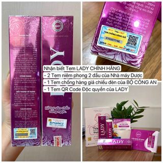 Viên sủi Lady Chính Hãng