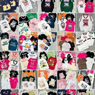 ÁO COTTON KHÔ FOM VỪA NHIỀU MẪU
