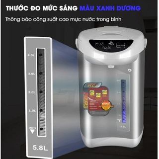 Bình Thủy Điện MISUSHITA - Đun Nước Nóng, Giữ Nhiệt Lâu, Bảo Hành 12 Tháng