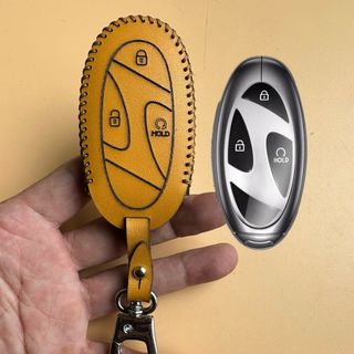 Bao da chìa khóa của xe ô tô santafe 2025