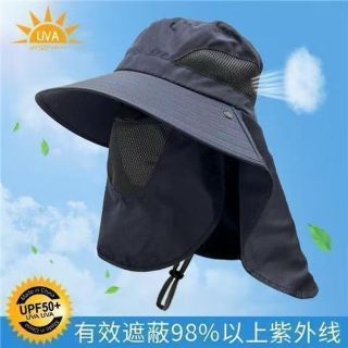 Mũ chống nắng mùa hè Chống tia cực tím Mũ câu cá ngoài trời dành cho nam nữ Đi bộ đường dài Cắm trại Tấm che xô Mũ cổ nắp ngư dân Mũ