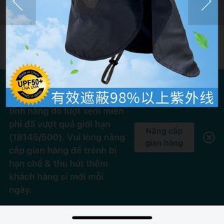 Mũ chống nắng mùa hè Chống tia cực tím Mũ câu cá ngoài trời dành cho nam nữ Đi bộ đường dài Cắm trại Tấm che xô Mũ cổ nắp ngư dân Mũ