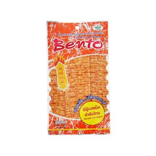Snack Mực Tẩm Gia Vị Thái Bento 18g (Cam)