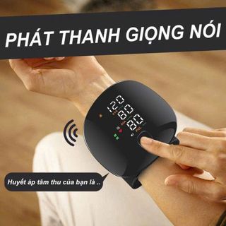 Máy Đo Huyết Áp Cổ Tay Cao Cấp Tự Động Có Giọng Nói