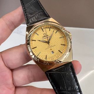 Đồng Hồ Nam Máy Pin Giả Cơ
