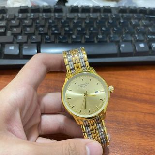 Đồng Hồ Nam Máy Pin Giả Cơ