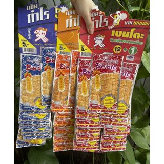 Snack Hải Sản Cay Ngọt Bento 4g (Đỏ Treo)
