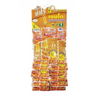 Snack Mực Tẩm Gia Vị Thái Bento 4g (Cam Treo)