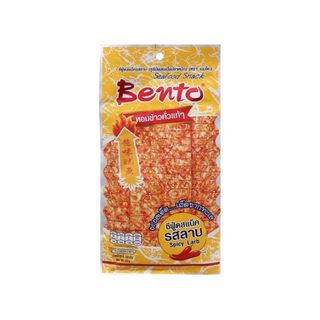 Snack Mực Tẩm Gia Vị Larb Cay Bento 18g (Vàng)