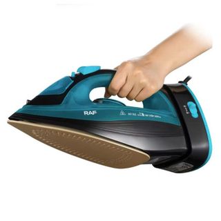 Bàn Là Hơi Nước Cầm Tay Không Dây RAF 2400W Chức Năng Tự Làm Sạch Và Chống Nhỏ Giọt Tiện Lợi Mạnh Mẽ - Kho sỉ Jan Mart