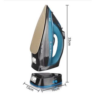 Bàn Là Hơi Nước Cầm Tay Không Dây RAF 2400W Chức Năng Tự Làm Sạch Và Chống Nhỏ Giọt Tiện Lợi Mạnh Mẽ - Kho sỉ Jan Mart