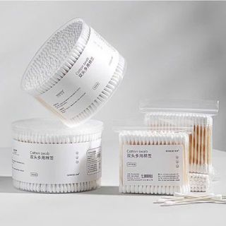 HỘP 500 CÂY TĂM BÔNG RÁY TAI COTTON SWAB – AN TOÀN, MỀM MẠI