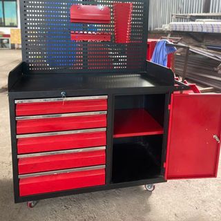 Tủ treo dụng cụ 6 ngăn - tủ đồ nghề có bảng treo giá sỉ