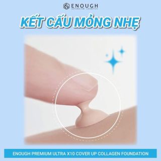 Kem nền Enough siêu mịn siêu căng bóng