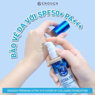 Kem nền Enough siêu mịn siêu căng bóng